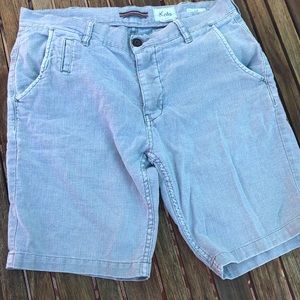 Koto grey linen shorts 32